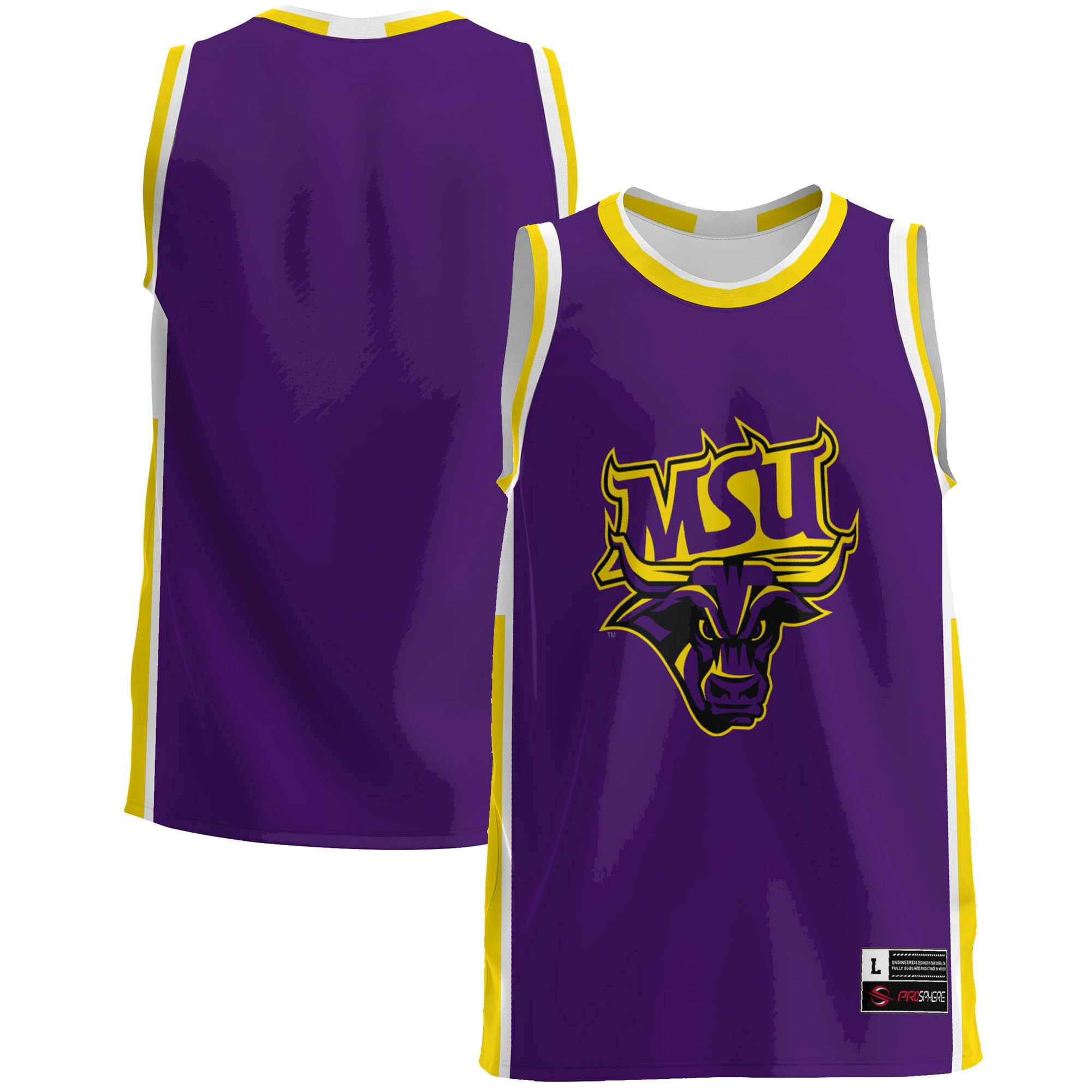 Minnesota State Mavericks Basketball Jersey - Purple Ncaa