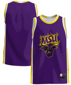 Minnesota State Mavericks Basketball Jersey - Purple Ncaa