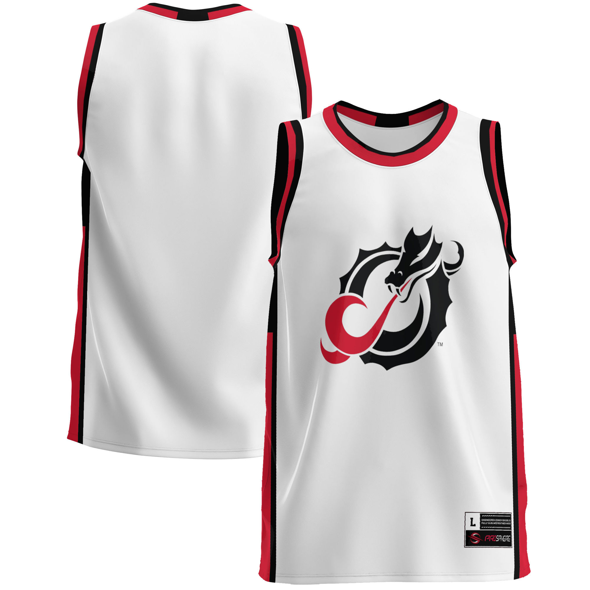 Minnesota State Moorhead Dragons Basketball Jersey - Red Ncaa