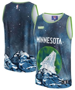 Minnesota Timberwolves & KidSuper Studios Unisex Hometown Jersey - Blue