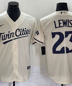 Minnesota Twins #23 Royce Lewis Jersey - White