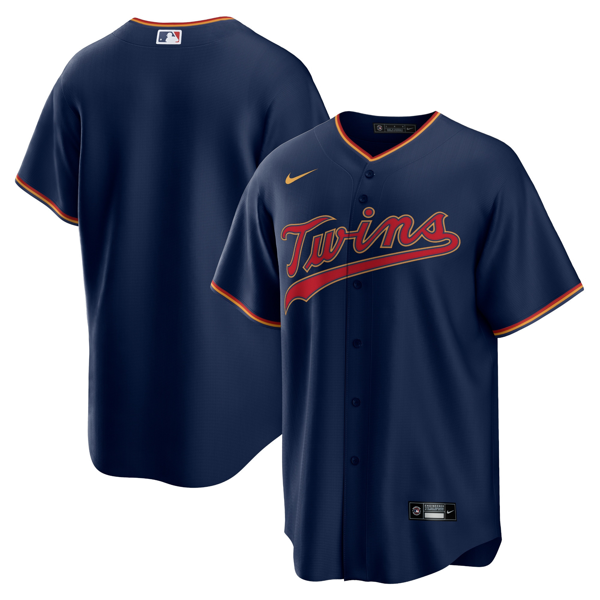 Rework Crop Minnesota Twins MLB Jersey - M