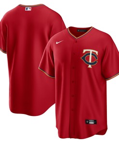 Minnesota Twins Alternate Replica Team Jersey Red Mlb