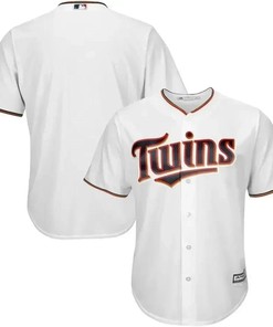 Minnesota Twins Big And Tall Cool Base Team Jersey - White