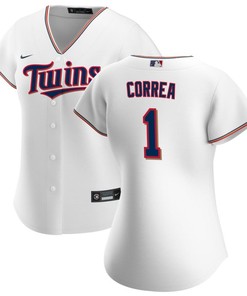 Minnesota Twins Carlos Correa 1 Mlb White Home Jersey Gift For Twins Fans