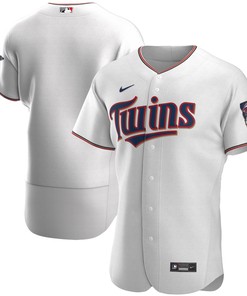 Minnesota Twins Home Authentic Team Jersey - White Mlb