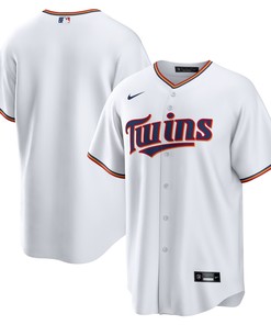 Minnesota Twins Home Blank Replica Jersey - White Mlb