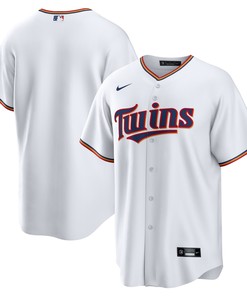 Minnesota Twins Home Replica Team Jersey - White Mlb