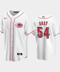 Minnesota Twins Jersey, Home Reds 54 Sonny Gray White Jersey