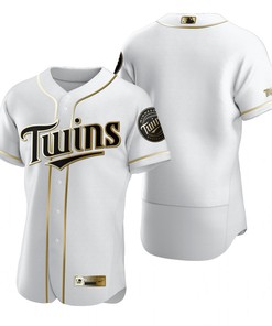 Minnesota Twins Mlb Golden Brandedition White Jersey Gift For Twins Fans