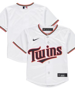 Minnesota Twins Preschool Home Replica Team Jersey - White Mlb