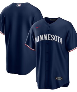 Minnesota Twins Team Logo Alternate Men Jersey - Navy