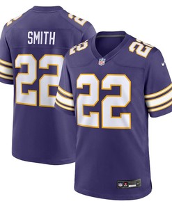 Minnesota Vikings #22 Harrison Smith Classic Player Game Jersey - Purple