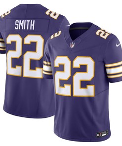 Minnesota Vikings #22 Harrison Smith Classic Vapor Fuse Limited Jersey - Purple