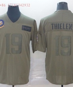Minnesota Vikings Adam Thielen #19 Nfl 2020 Camo Jersey Jersey