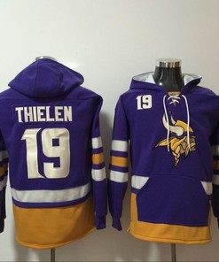 Minnesota Vikings Adam Thielen #19 Nfl 2020 Purple Jersey