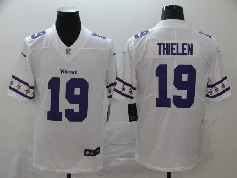 Minnesota Vikings Adam Thielen #19 Nfl 2020 White Jersey