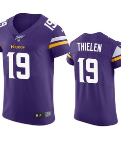 Minnesota Vikings Adam Thielen Purple 100th Season Vapor Elite Jersey