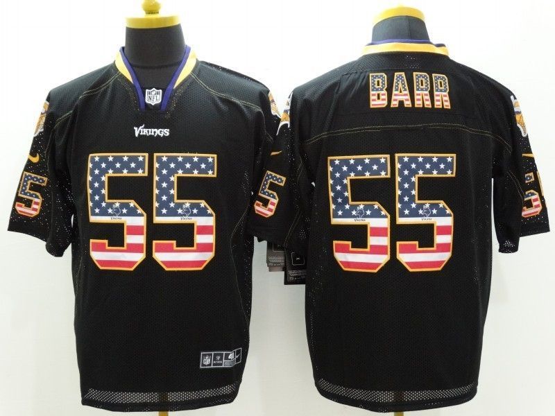 Minnesota Vikings Anthony Barr #55 Nfl 2020 Black Jersey