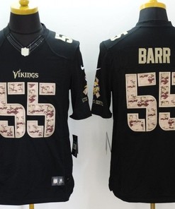 Minnesota Vikings Anthony Barr #55 Nfl 2020 Black Jersey