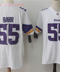 Minnesota Vikings Anthony Barr #55 Nfl 2020 White Jersey Jersey
