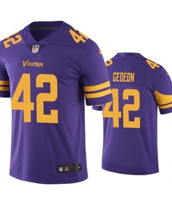 Minnesota Vikings Ben Gedeon Purple Nike Color Rush Limited Jersey