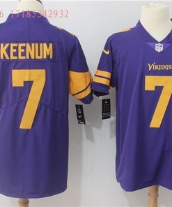 Minnesota Vikings Case Keenum #7 Nfl 2020 Purple Jersey Jersey