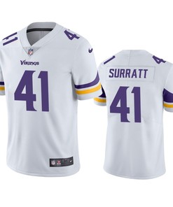 Minnesota Vikings Chazz Surratt 41 White Vapor Limited Jersey