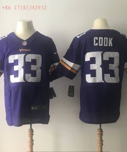 Minnesota Vikings Dalvin Cook #33 Nfl 2020 Navy Blue Jersey Jersey