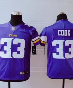 Minnesota Vikings Dalvin Cook #33 Nfl 2020 Purple Jersey