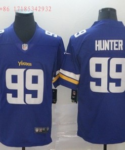 Minnesota Vikings Danielle Hunter #99 Nfl 2020 Cobalt Blue Jersey Jersey