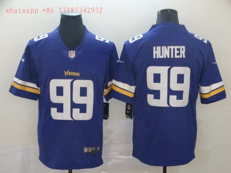 Minnesota Vikings Danielle Hunter #99 Nfl 2020 Cobalt Blue Jersey Jersey