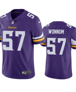 Minnesota Vikings D.j. Wonnum Purple Vapor Untouchable Limited Jersey
