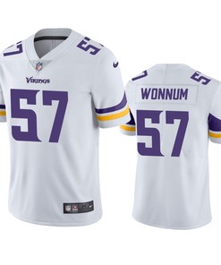 Minnesota Vikings D.j. Wonnum White Vapor Untouchable Limited Jersey