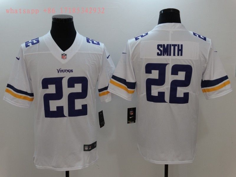 Minnesota Vikings Emmitt Smith #22 Nfl 2020 White Jersey Jersey