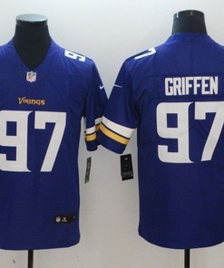 Minnesota Vikings Everson Griffen #97 Nfl 2020 Cobalt Blue Jersey Jersey