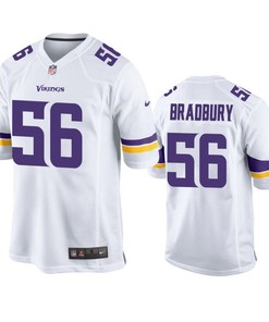 Minnesota Vikings Garrett Bradbury 2019 Nfl Draft White Game Jersey