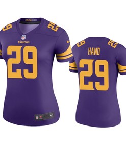Minnesota Vikings Harrison Hand Purple Color Rush Legend Jersey - Womens