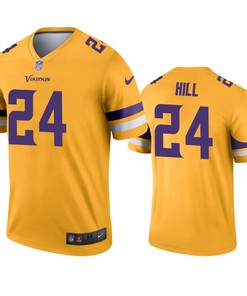 Minnesota Vikings Holton Hill Gold Inverted Legend Jersey