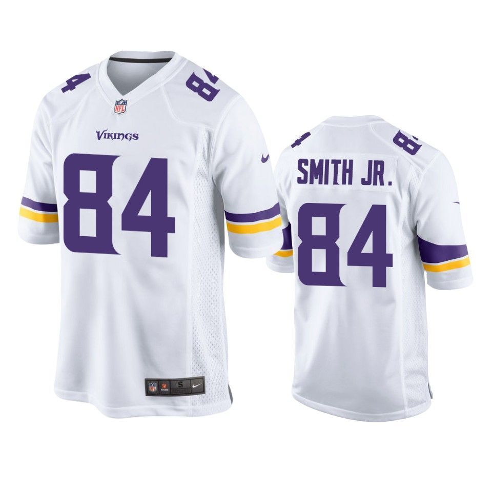 Minnesota Vikings Irv Smith Jr. 2019 Nfl Draft White Game Jersey