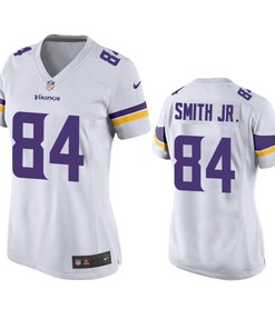 Minnesota Vikings Irv Smith Jr. 2019 Nfl Draft White Game Womens Jersey