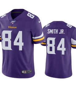 Minnesota Vikings Irv Smith Jr. Purple 100th Season Vapor Limited Jersey