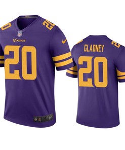 Minnesota Vikings Jeff Gladney Purple Color Rush Legend Jersey - Mens