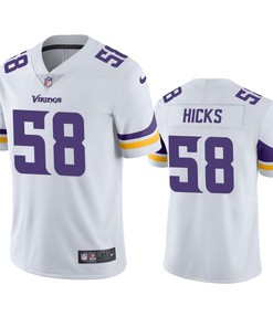 Minnesota Vikings Jordan Hicks 58 White Vapor Limited Jersey