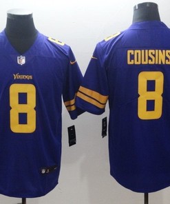 Minnesota Vikings Kirk Cousins #8 Nfl 2020 Cobalt Blue Jersey Jersey