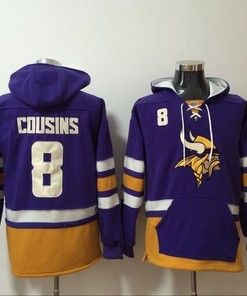 Minnesota Vikings Kirk Cousins #8 Nfl 2020 Indigo Jersey