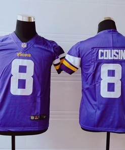 Minnesota Vikings Kirk Cousins #8 Nfl 2020 Purple Jersey