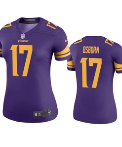 Minnesota Vikings K.j. Osborn Purple Color Rush Legend Jersey - Womens