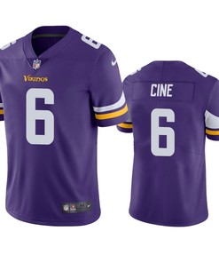 Minnesota Vikings Lewis Cine Purple 2022 Draft Vapor Limited Jersey