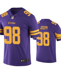 Minnesota Vikings Linval Joseph Purple Nike Color Rush Limited Jersey